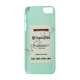 Premium Blankt Hard Back Case iPhone 5 cover - Cyan