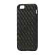 Glitrende Oblong Gitter Robust TPU Gele Case til iPhone 5