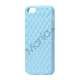 Glitrende Oblong Gitter Robust TPU Gele Case til iPhone 5