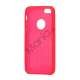 Lodrette striber TPU Gel Case til iPhone 5