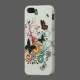 Sommerfugle Blomster TPU Taske iPhone 5 cover