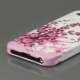 Elegant Blomst TPU Gele Cover til iPhone 5