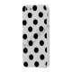 Polka Dot TPU Gele Case til iPhone 5