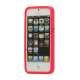 Sød Gennemsigtig Cat TPU Gel Case iPhone 5 cover