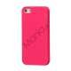 Dobbelt For- og bagside Gel TPU Case iPhone 5 cover - Rose