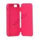 Dobbelt For- og bagside Gel TPU Case iPhone 5 cover - Rose