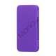 Dobbelt For- og bagside TPU Gel Case iPhone 5 cover - Lilla