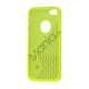 Anti-slip Bølge TPU Case iPhone 5 cover - Gul