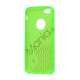 Anti-slip Bølge TPU Case iPhone 5 cover - Grøn