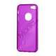 Anti-slip Bølge TPU Case iPhone 5 cover - Lilla