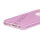 Hvid-kantede Frosted Gel TPU Case iPhone 5 cover - Lilla