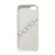 Anti-slip Fodbold Mønster TPU Case iPhone 5 cover - Hvid