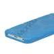 Anti-slip Fodbold Mønster TPU Case iPhone 5 cover - Baby Blå