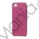 Stylish Blade TPU Gel Cover Case til iPhone 5 - Rose