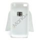 iPhone 4 4S 3D TPU Cover Med Englevinger - Hvid