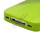 iPhone 4 4S 3D TPU Cover Med Englevinger - Grøn