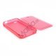 Dobbelt iPhone 4 4S TPU Cover - Gennemsigtig Rød