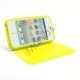 Dobbelt iPhone 4 4S TPU Cover - Gennemsigtig Gul