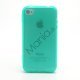 Dobbelt iPhone 4 4S TPU Cover - Gennemsigtig Cyan