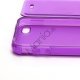 Dobbelt iPhone 4 4S TPU Cover - Gennemsigtig Lilla