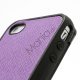 TPU Etui-Cover til iPhone 4 4S - Lilla