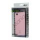 GlitterPulver TPU-Gummicover til iPhone 4 4S - Pink