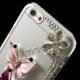 iPhone 6 bling-cover med sommerfugle