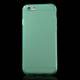 Gennemsigtigt iPhone 6 cover i TPU, cyan