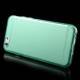 Gennemsigtigt iPhone 6 cover i TPU, cyan