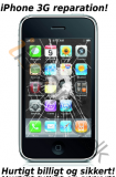 Udskiftning af iPhone 3G skærm-glas