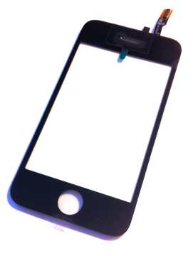 iPhone 3GS glas og tryksensor (digitizer)