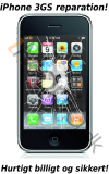 Udskiftning af iPhone 3GS skærm glas