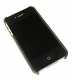 Lux iPhone 4 cover med udskæringer i sort