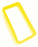 iPhone 4 bumper gul silikone