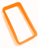 iPhone 4 bumper orange silikone