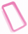 iPhone 4 bumper pink silikone