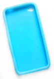 Silikonecover til iPhone 4, babyblå