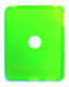iPad cover i grøn silikone