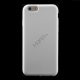 Blødt iPhone 6 silikonecover, hvid