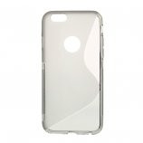 iPhone 6 cover med bølgemønster, grå