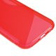 iPhone 6 cover med bølgemønster, rød