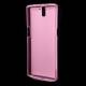 Pink Mat-gennemsigtigt TPU Cover til OnePlus One