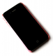 Gennemsigtigt iPhone 4 cover pink