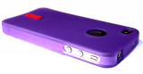 iPhone 4 / 4S cover i moderne lilla farve