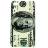 iPhone 4 / 4S cover med dollar-mønster