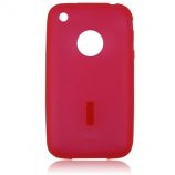 iPhone 3G TPU cover, kirsebærrød