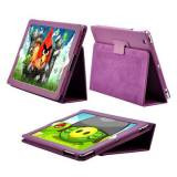 iPad 2 / Den Nye iPad 3 læder etui, lilla og øvrige farver