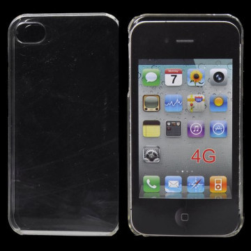 Gennemsigtigt iPhone 4 / 4S TPU Cover