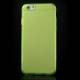 Gennemsigtigt iPhone 6 cover i TPU, grøn