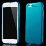 Gennemsigtigt iPhone 6 cover i TPU, blå